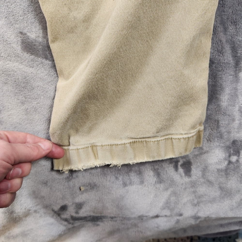 Carhartt Pants Mens 40x34 Beige Relaxed Straight Rigby Dungaree 102291 253 - Picture 8 of 14